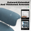 COMHOMA Big and Tall Office Chair with Lumbar Support & Adjustable Footrest GT205