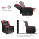 GTPLAYER Gaming Massage Recliner with Bluetooth Speakers GT208M