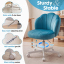 COMHOMA Petal Cute Vanity Chair, Height Adjustable CH718