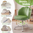 COMHOMA Petal Cute Vanity Chair, Height Adjustable CH718