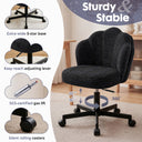 COMHOMA Petal Cute Vanity Chair, Height Adjustable CH718