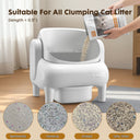 COMHOMA® Self Cleaning | Open Top Cat Automatic Litter Box, APP Control and Weight Monitoring