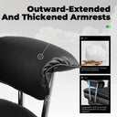COMHOMA® Big and Tall Ergonomic Office Chair with Linkage Armrest & Wide Seat