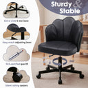 COMHOMA Petal Cute Vanity Chair, Height Adjustable CH718