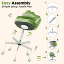 COMHOMA Petal Cute Vanity Chair, Height Adjustable CH718