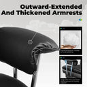 COMHOMA Big and Tall Office Chair with Lumbar Support & Adjustable Footrest GT205