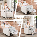 COMHOMA Manual Textile 360° Swivel Manual Rocker Recliner H7030