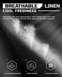 LUCKRACER Big and Tall Gaming Chair 350lbs with Footrest LR408