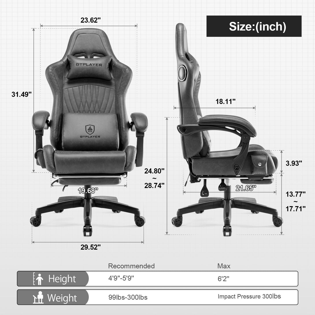 GTPLAYER ACE-PRO Gaming Chair