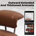 COMHOMA Colorful Big and Tall Office Chair with Lumbar Support & Adjustable Footrest GT205