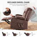 COMHOMA Single Sofa Rocker Recliner H1148