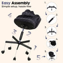 COMHOMA Petal Cute Vanity Chair, Height Adjustable CH718