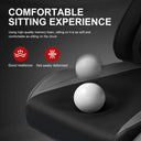 GTPLAYER Gaming Chair with Footrest, Swivel Rocker with Headrest and Lumbar Support GT002NAF