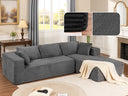 COMHOMA Cloud Sectional Couch-B10-WMT