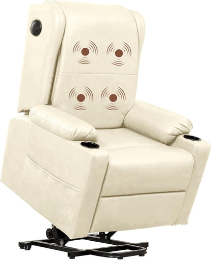 COMHOMA Power Lift S-Track Massage Recliner with Bluetooth Speakers GB-MPLR-02