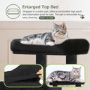 68 inch Multi-Level Cat Tree with Hammocks, Hanging Basket, Scratching Posts - Perfect for Multiple Cats