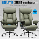 COMHOMA® Big and Tall Office Chair 400lbs, 90°-150° Recline CH810