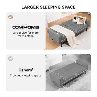 COMHOMA Futon Sofa Bed B004