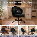 COMHOMA Petal Cute Vanity Chair, Height Adjustable CH718