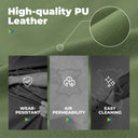 COMHOMA Big and Tall Office Chair with Lumbar Support & Adjustable Footrest GT205