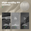 COMHOMA Colorful Big and Tall Office Chair with Lumbar Support & Adjustable Footrest GT205