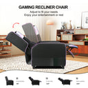 GTPLAYER® Gaming Massage Recliner with Bluetooth Speakers GT208M