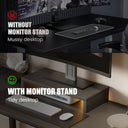 GTRACING L-Shaped RGB Gaming Desk GTZ-410