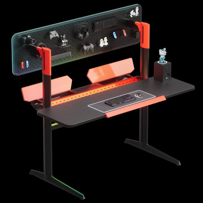【Coming Soon】Pillars Series Gaming Pegboard Desk GTP-430 - GTRACING