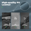 COMHOMA Big and Tall Office Chair with Lumbar Support & Adjustable Footrest GT205