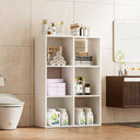 COMHOMA 4, 6, 8 Wood Cube Storage Organizer with Open Back and Removable Back Panels B3001