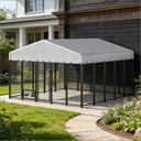 10'x10'x6' Spacious Escape-Proof Dog Kennel,Outdoor Pet Kennel