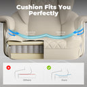 COMHOMA Colorful Big and Tall Office Chair with Lumbar Support & Adjustable Footrest GT205