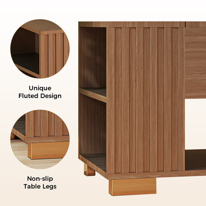 COMHOMA Coffee Table with Lifting Top & Hidden Storage