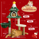 COMHOMA Christmas Cat Tree Tower PET01