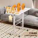 COMHOMA Small Adjustable Standing Desk & Tiltable Tabletop DH005