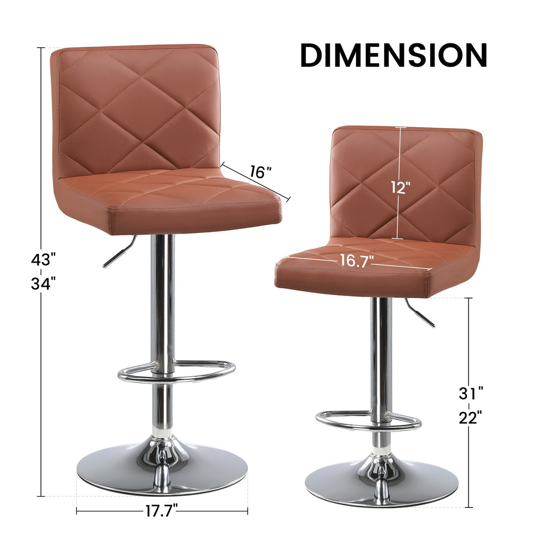 COMHOMA PU Bar Stool H0052 (2 Set)