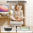 COMHOMA Colorful Big and Tall Office Chair with Lumbar Support & Adjustable Footrest GT205