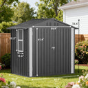 COMHOMA Outdoor Metal Storage Tool Shed B106