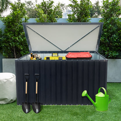 215 Gallon  Outdoor Metal Storage Box Store Medium