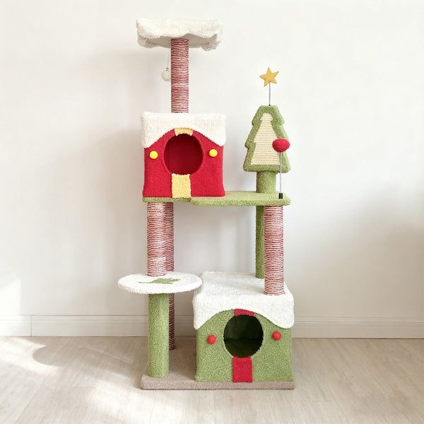 CY14 Christmas Cat tree