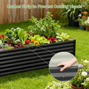 COMHOMA Metal Raised Garden Bed with Gloves Tools OT-GD02