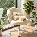 COMHOMA Petal Cute Vanity Chair, Height Adjustable CH718