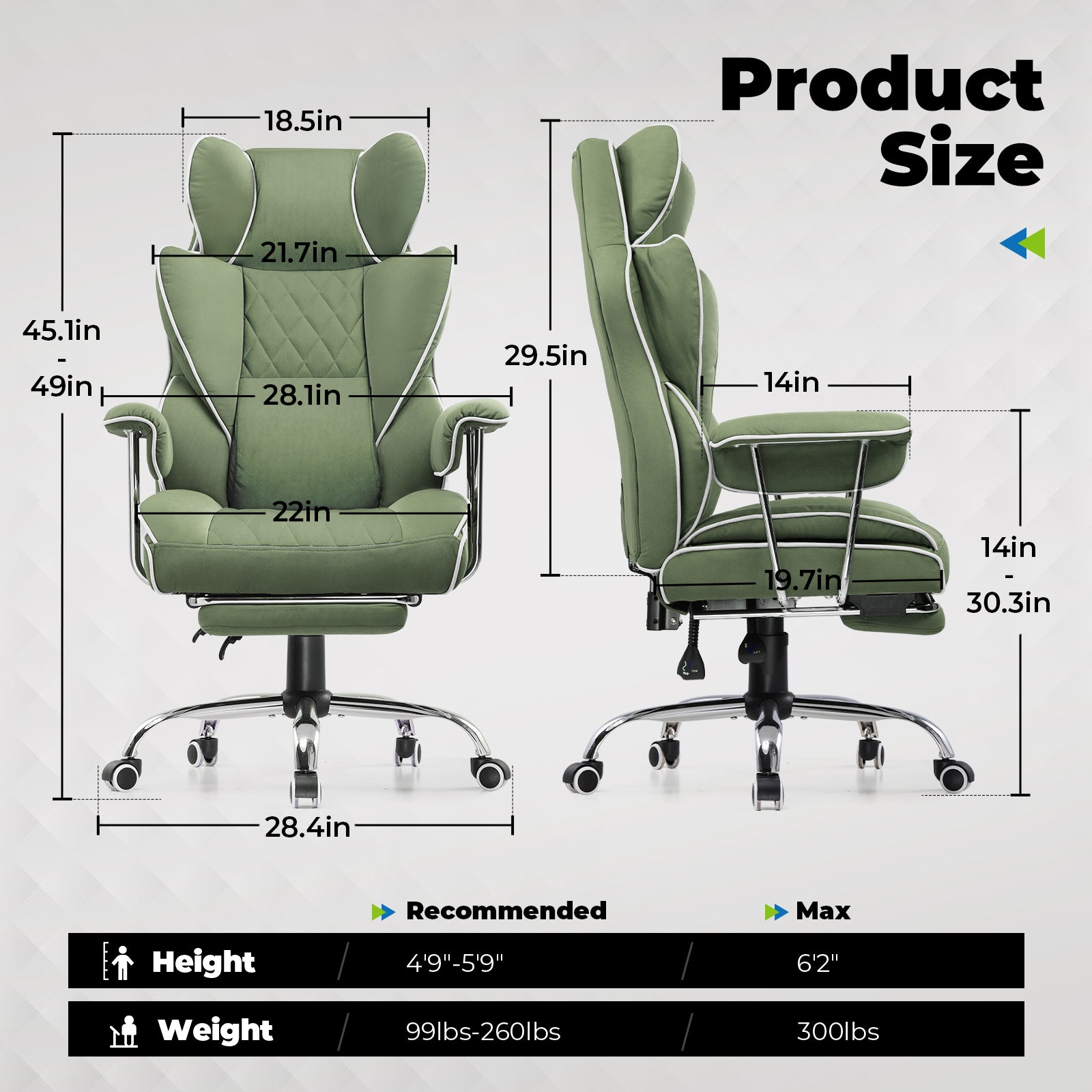 COMHOMA Gaming & Office Chair GT205