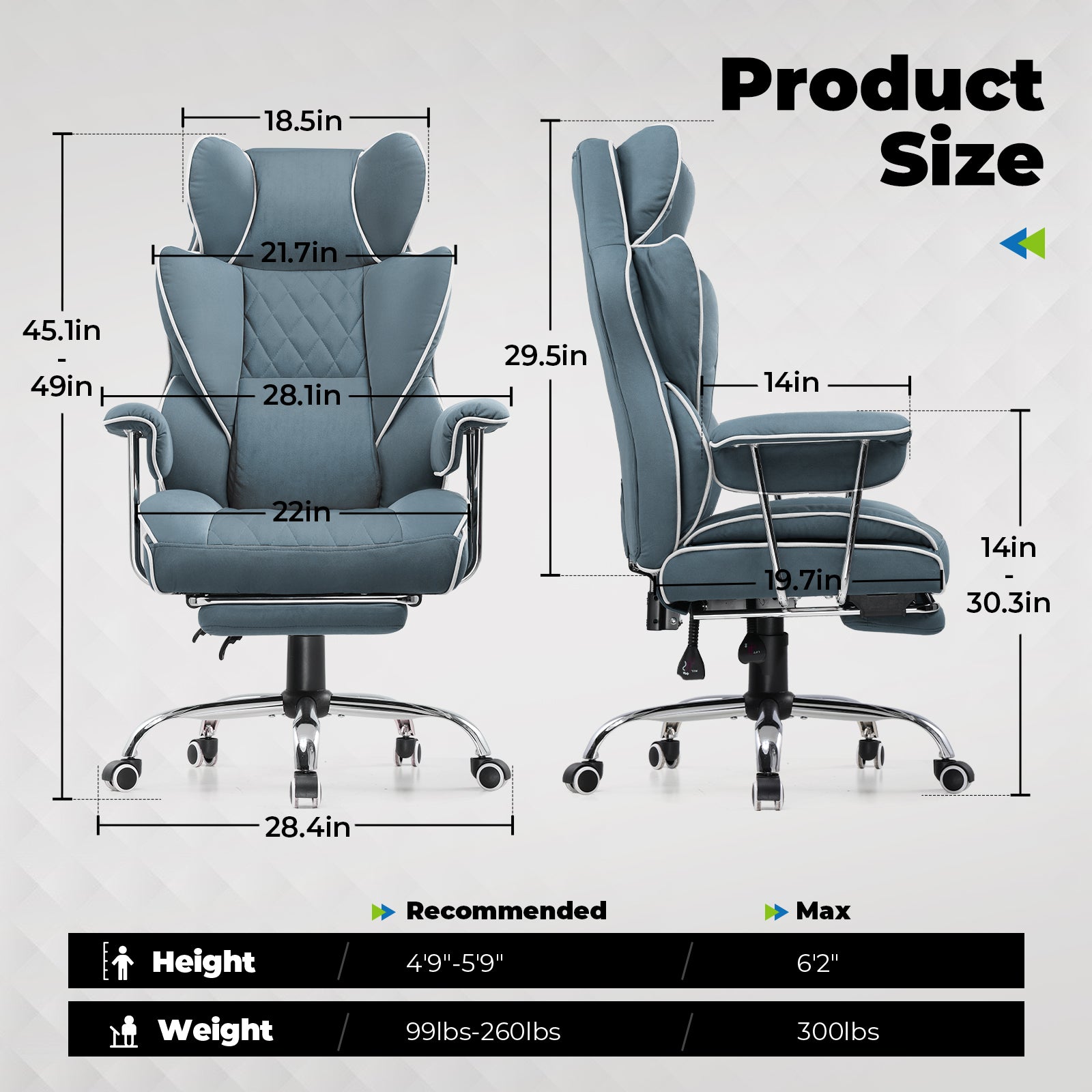 COMHOMA Gaming & Office Chair GT205