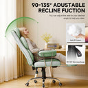 COMHOMA Colorful Big and Tall Office Chair with Lumbar Support & Adjustable Footrest GT205