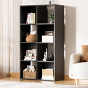 COMHOMA 4, 6, 8 Wood Cube Storage Organizer with Open Back and Removable Back Panels B3001