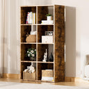COMHOMA 4, 6, 8 Wood Cube Storage Organizer with Open Back and Removable Back Panels B3001