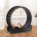 COMHOMA 40" Metal Cat Wheels for Indoor Cats Treadmill with Detachable Carpet & Teaser/Stickers, CEW06/CEW07
