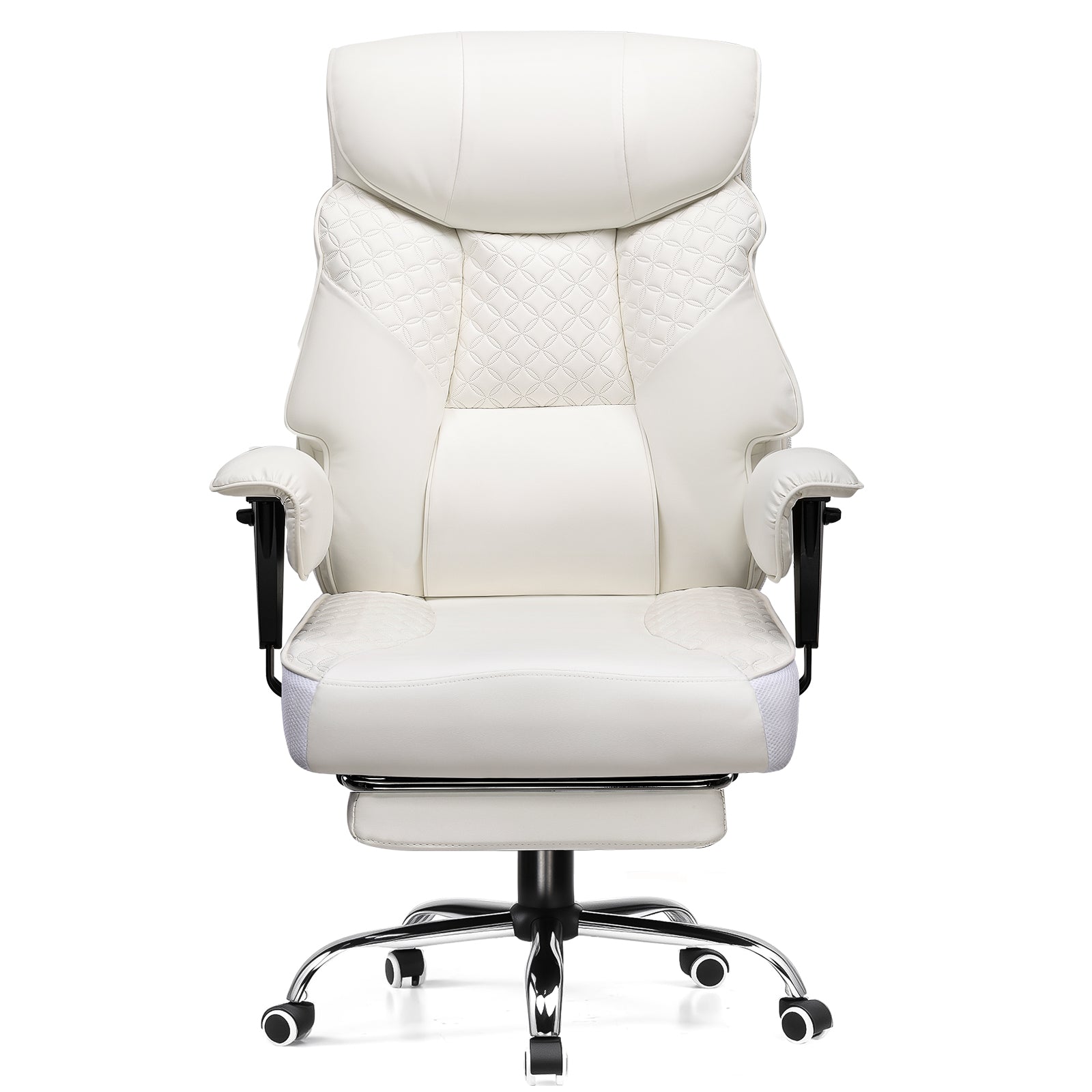 COMHOMA Big and Tall Office Chair 400lbs, 90°-150° Recline CH810