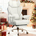 COMHOMA Big and Tall Office Chair with Lumbar Support & Adjustable Footrest GT205